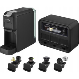 Ekspres do kawy ciśnieniowokapsułkowy Nespresso+DolceGusto+Tchibo Cafissimo