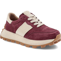 Filippo Bordowe Sneakersy Modne Obuwie Damskie