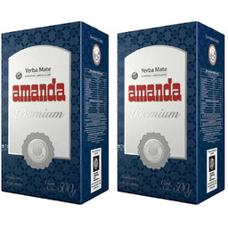 Zestaw Yerba Mate Amanda Premium 2x500g 1kg