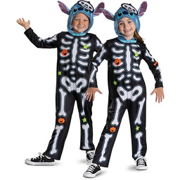 Disney 174469L-EU Stitch Skleleton sukienka, Multi