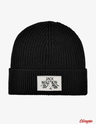 Jack Wolfskin Czapka Zimowa Badge Beanie - Black