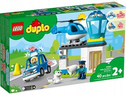 Nowe Lego Duplo 10959 Posterunek Policji I Helikopter