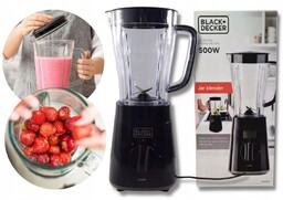 Blender Kielichowy Black+decker Czarny 500W