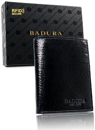 BADURA portfel męski skórzany ochrona RFID 99084