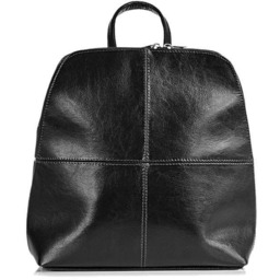 DAN-A T65 czarny plecak skórzany damski