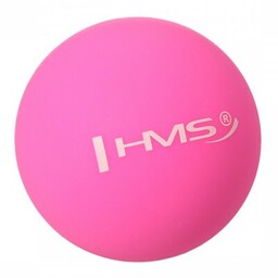 Piłka do masażu HMS Lacrosse BLC01 Różowy (6.5