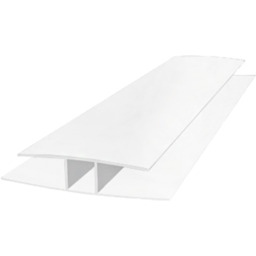 H-profil łączący 1500mm poliwęglan mleczny 4mm