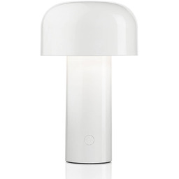 FLOS Lampa stołowa design Bellhop, możliwość ściemniania, biały