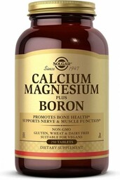 SOLGAR Calcium Magnesium plus Boron (250 tabl.)