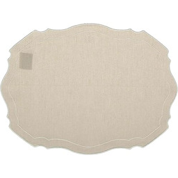 BIAŁA PORCELANA - Podkładka w kształcie Ecru Ammanto