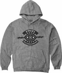 bluza męska ETNIES JW PO HOODIE Charcoal/Heather