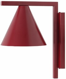 Aldex Kinkiet metalowy geometryczny czerwony 1108C15 z serii