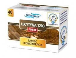 NATURKAPS LECYTYNA 1200 FORTE - 40 kapsułek