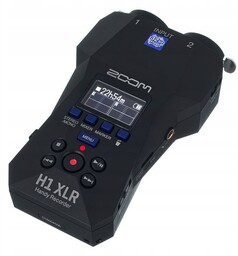 Zoom H1 Xlr Rejestrator dźwięku Dyktafon cyfrowy