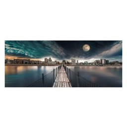 Obraz CANVAS SILVER 60 x 150 ST648 MOON