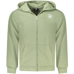 ZIELONA BLUZA DZIECIĘCA CONVERSE Z ROZPINANYM NA ZAMEK