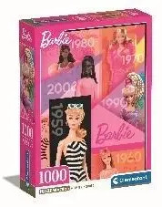 Puzzle 1000 Compact Barbie - Clementoni