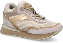 Hiszpańskie sneakersy damskie - GIOSEPPO 73437 SZARO-BEŻOWE