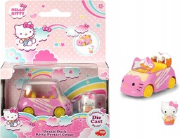 Hello Kitty Zabawka Samochodzik Metalowy Pojazd Z Figurką