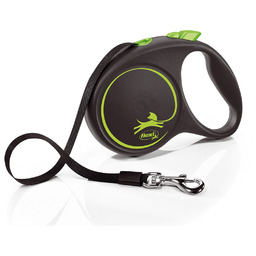 Flexi Smycz Black Design L Taśma 5m