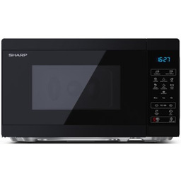 SHARP Kuchenka mikrofalowa YC-MS02E-B 800W średnica 25.5 cm