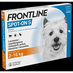 FRONTLINE Spot On Dla Psa 3x0,67ml