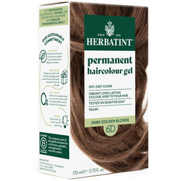 Herbatint Trwała Ziołowa farba do włosów 6D Ciemny