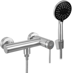 Rea Bateria prysznicowa Rea Foss Clif Nikiel Szczotkowany