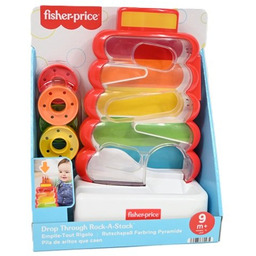 Fisher Price zabawka edukacyjna Piramidka z żetonami