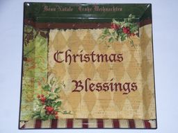 ŚWIĄTECZNA TACKA PODSTAWKA - Christmas Blessing
