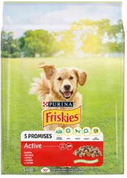 Friskies - Sucha karma z wołowiną dla psów