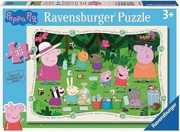 Puzzle dla dzieci 2D: Świnka Peppa 35 elementów