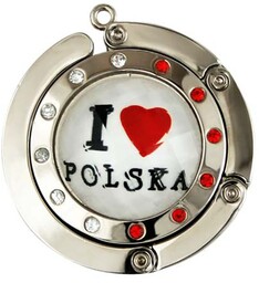 Wieszak na torebkę okrągły Polska