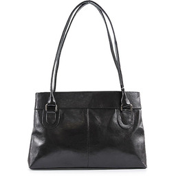 Torebka skórzana damska DAN-A T76 czarna