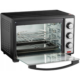 Piekarnik Elektryczny 25L Termoobieg Rożno Grill 3W1 Wolnostojący