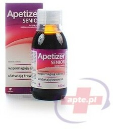 Apetizer Senior syrop o smaku malinowo-porzeczkowym 100ml