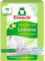 Frosch Classic Limonkowe Tabletki do zmywarki, 70 szt.