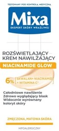 MIXA Niacinamide Glow Krem nawilżająco - rozświetlający