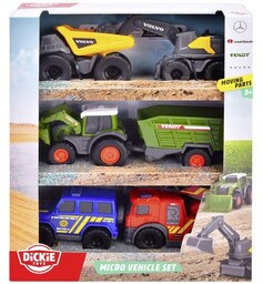 DICKIE TOYS Samochód City Zestaw pojazdów 203742016
