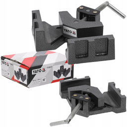 Imadło Kątowe 100mm Żeliwne Ścisk Kątowy Narożny Yato