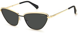 Polaroid PLD 4102/S Black Gold / Grey Polarized