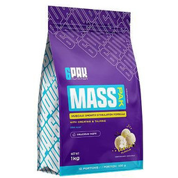 6Pak Nutrition Mass Pak gainer Wanilia, 1 kg