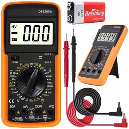 Profesjonalny Miernik Prądu Multimetr Cyfrowy Elektryczny Tester Bateria