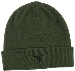 czapka zimowa FALLEN TRADEMARK EMBROIDERED BEANIE Forest Green