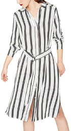 Sukienka damska Pepe Jeans Maria koszulowa w paski-L
