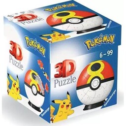 RAVENSBURGER Puzzle 3D Kula Pokémon Dusk Ball 11628