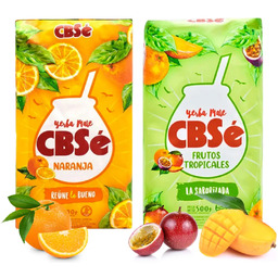 Zestaw Yerba Mate CBSe Naranja + Frutos Tropicales