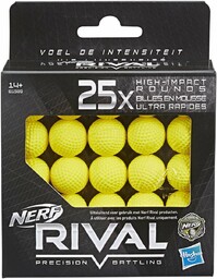 Kulki do Nerf Rival 25 sztuk B1589