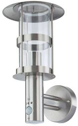 Lindby - Noemi Ścienna Lampa Ogrodowa w/Sensor Stainless