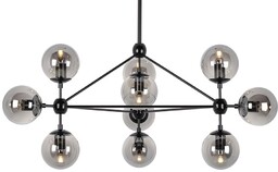 Planetario 10 Czarna - King Home - lampa
